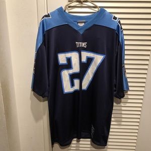 Eddie George #27 TEN Titans Jersey